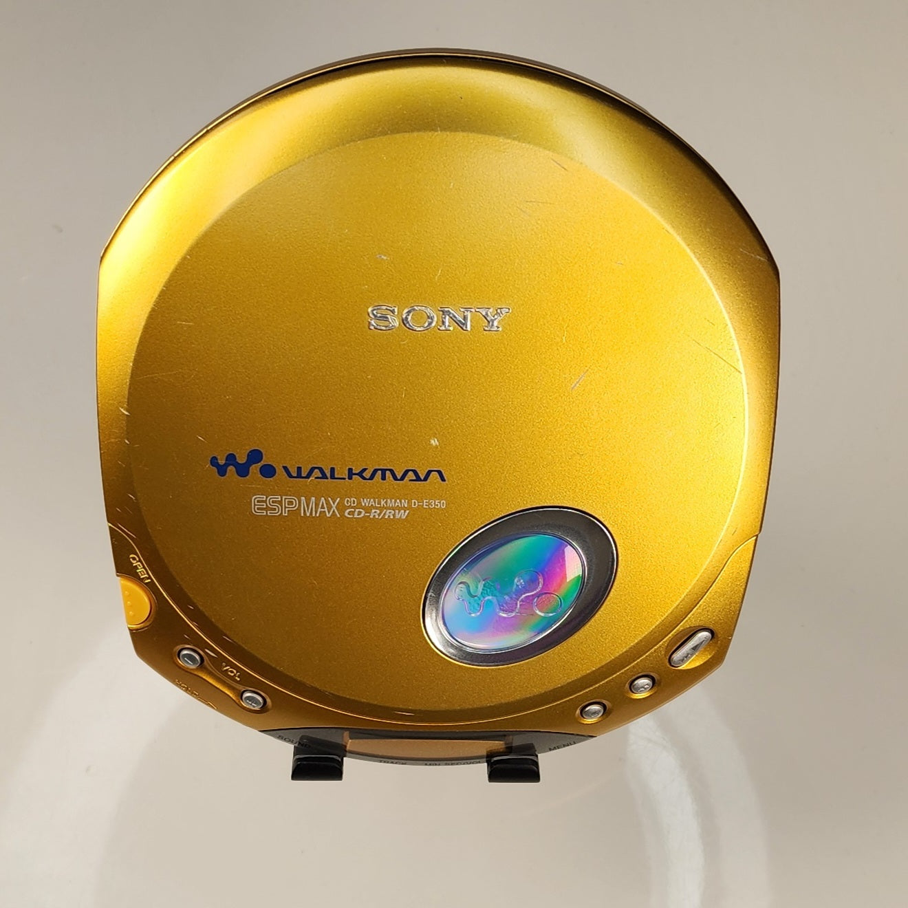 SONY WALKMAN D E350 GOLD PORTABLE CD PLAYER B GRADE High Fidelity Vinyl sony-walkman-d-e350-gold-portable-cd-player-b-grade-high-fidelity-vinyl