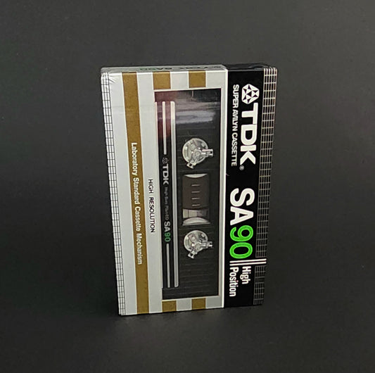 TDK - SA-90 - Blank cassette tape