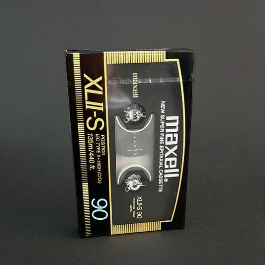 Maxell - XLII-S 90 - Blank Cassette (80's stock)