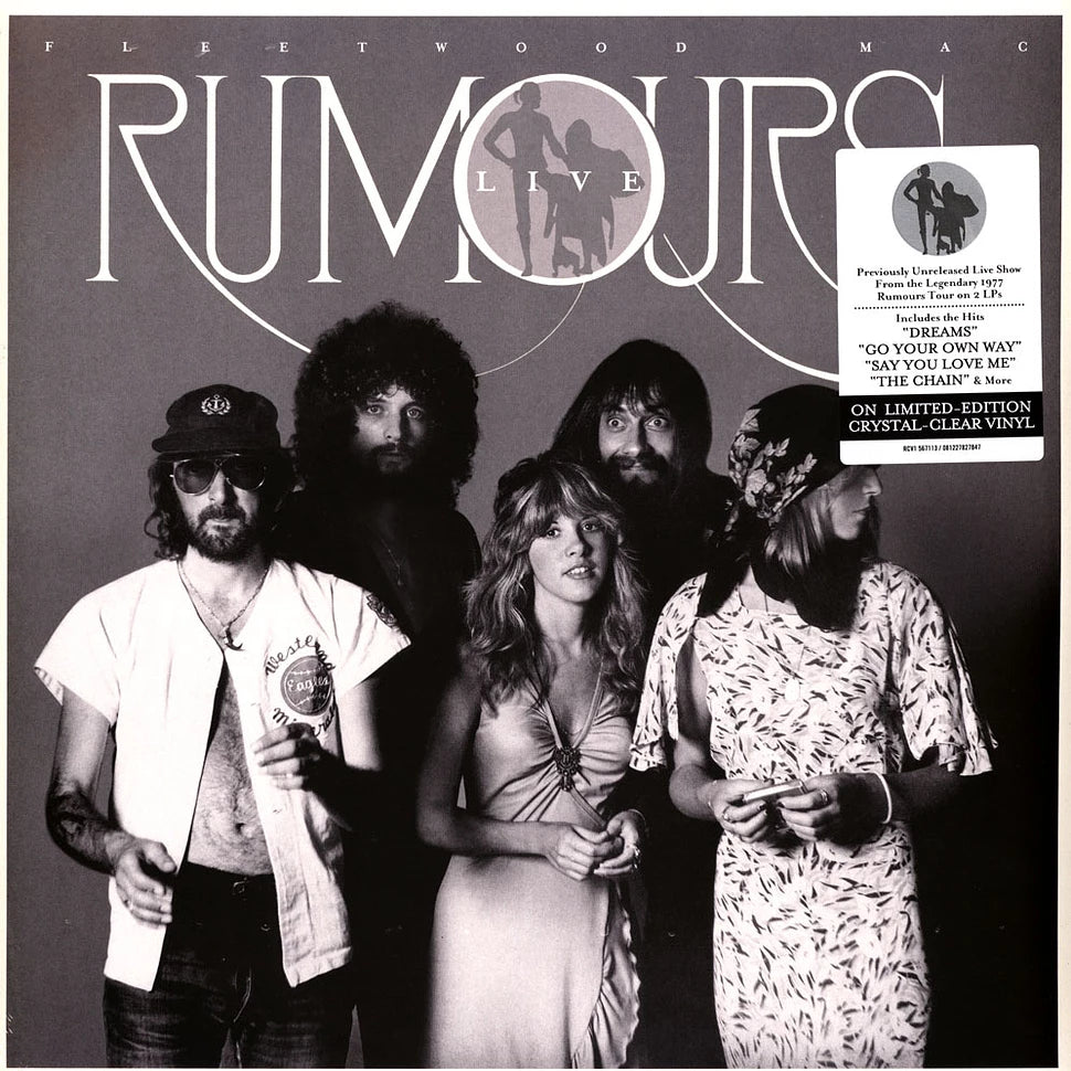 Fleetwood Mac - Rumours Live (Exclusive Crystal Clear Vinyl)