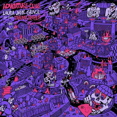 Laura Jane Grace / Adventure club - LP PINK
