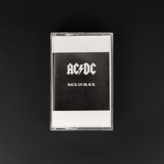 AC/DC - Back in Black - Vintage Cassette Tape – High Fidelity Vinyl