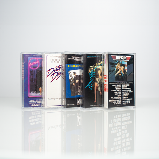 80's Movies Soundtracks - 5 Vintage Cassettes Bundle