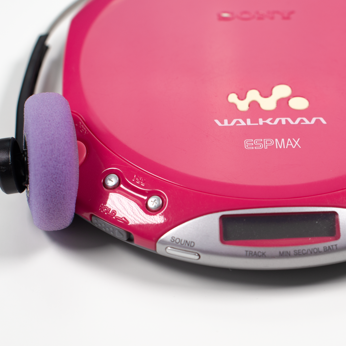 Pink Sony Cd R SONY D-E330 PINK PORTABLE CD PLAYER -A Grade – High Fidelity Vinyl