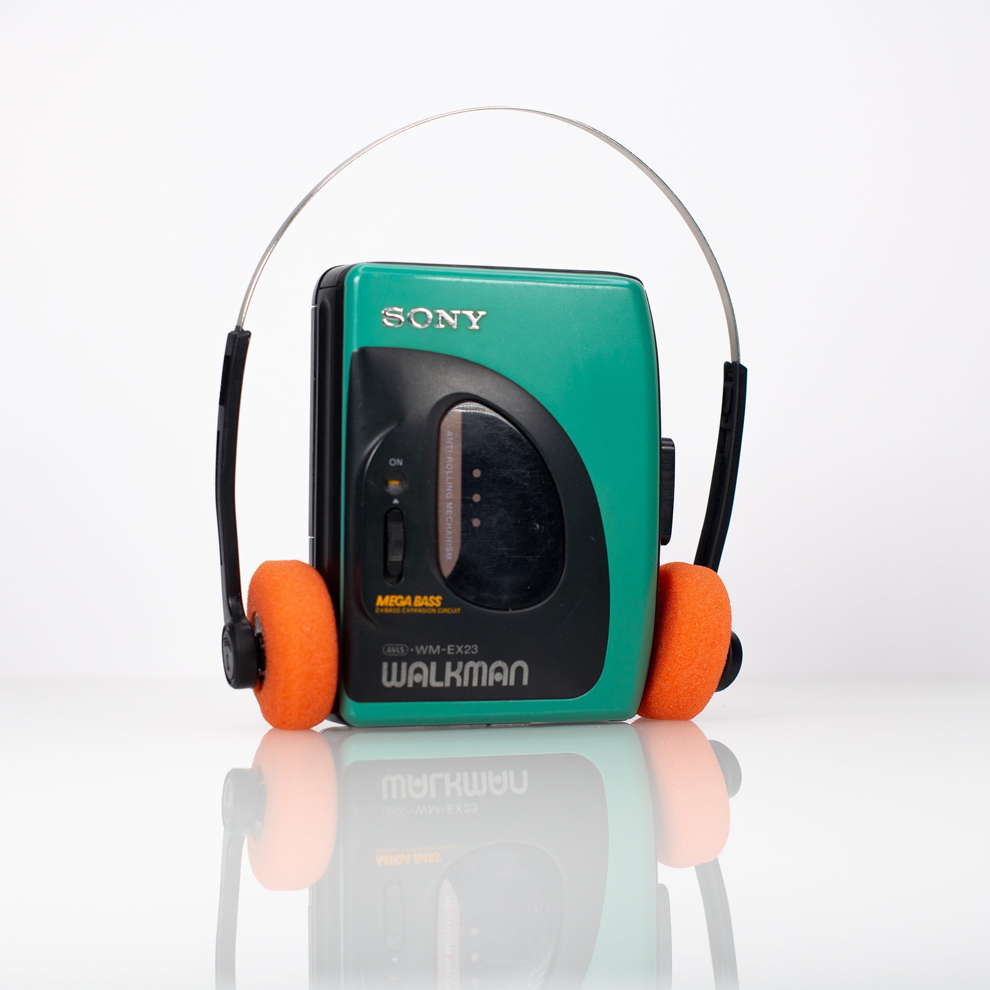 SONY WALKMAN WM-EX23 GREEN PORTABLE CASSETTE PLAYER – High Fidelity Vinyl