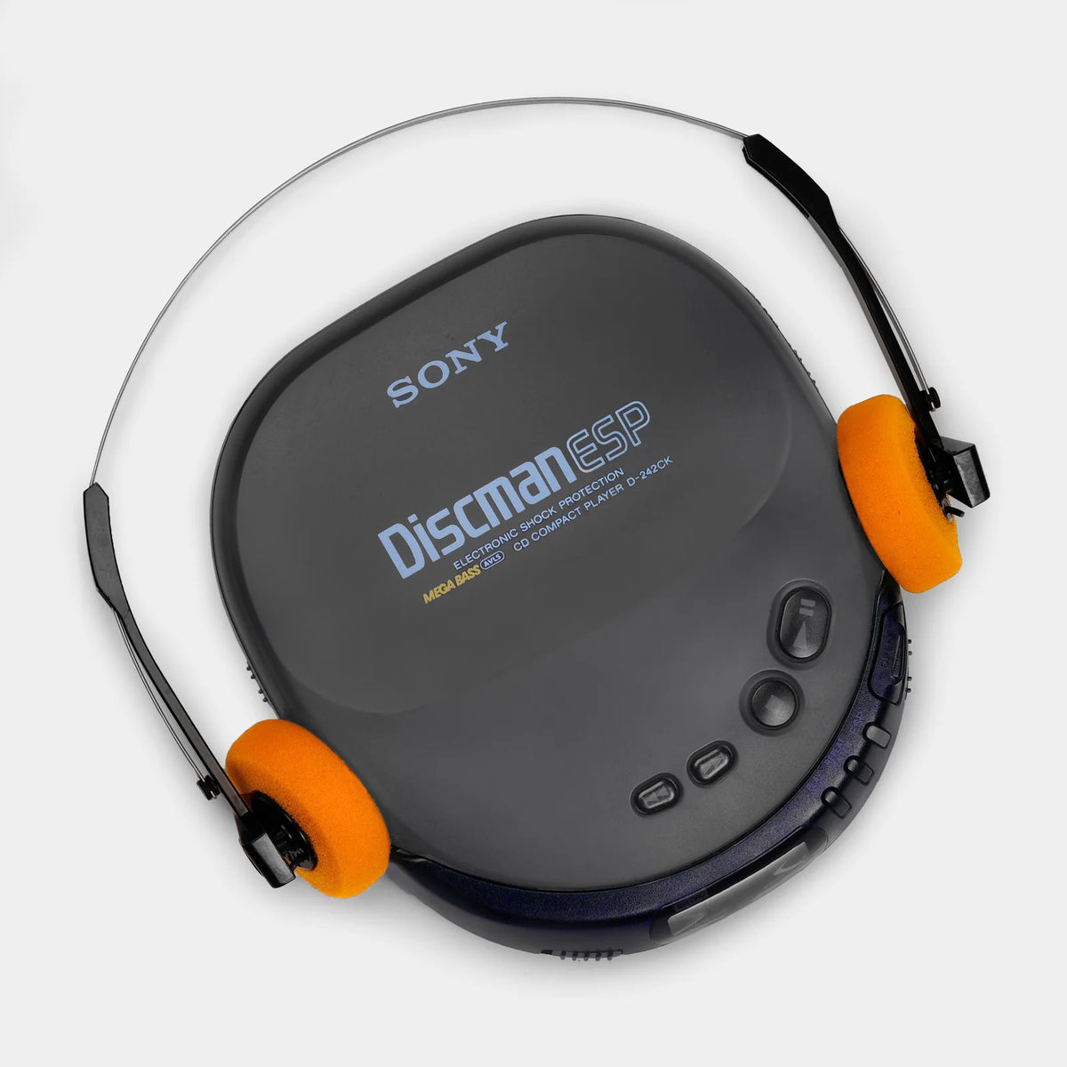 Sony Discman D-242CK Portable CD Player – High Fidelity Vinyl