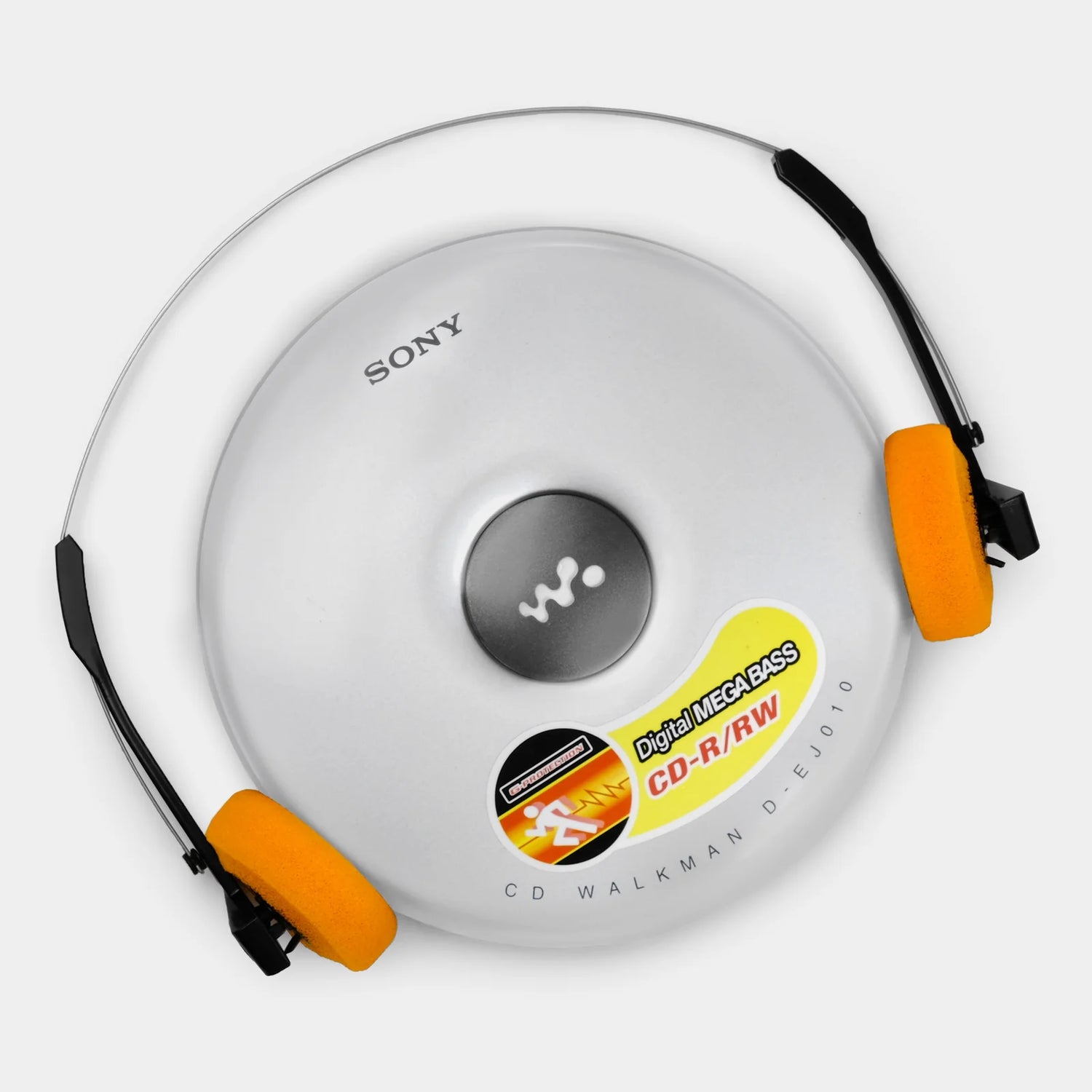 SONY D-EJ010 GREY PORTABLE CD PLAYER