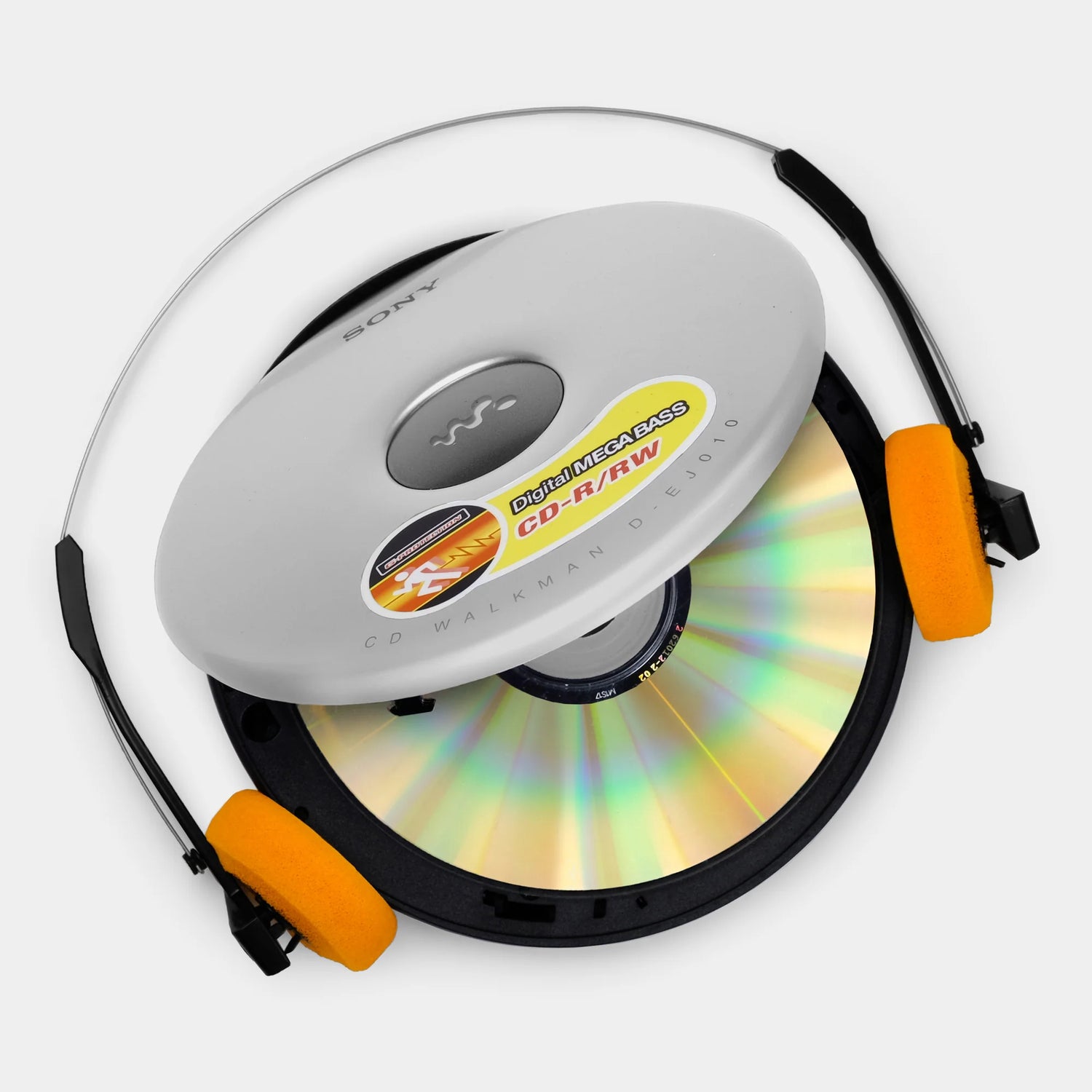 SONY D-EJ010 GREY PORTABLE CD PLAYER