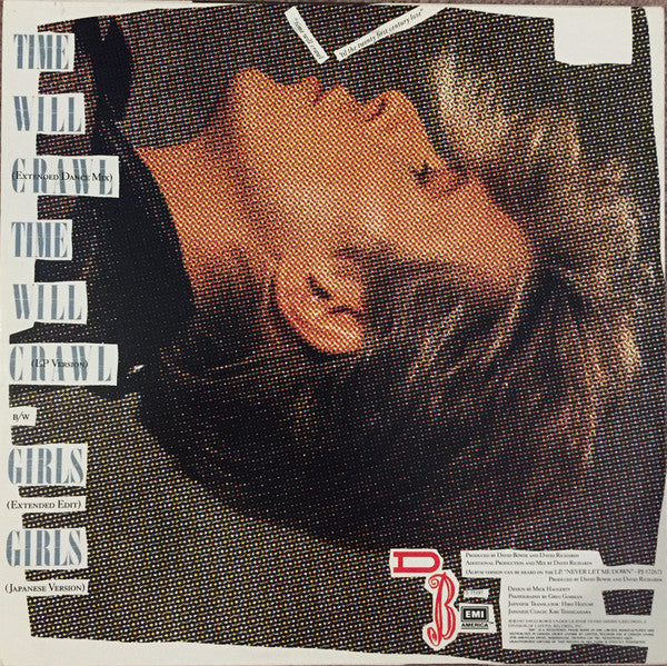 David Bowie / Time Will Crawl (Extended Dance Mix) - 12" (Used)