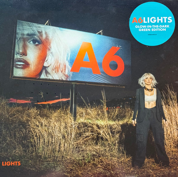 LIGHTS / A6 - LP GREEN GLOW IN THE DARK