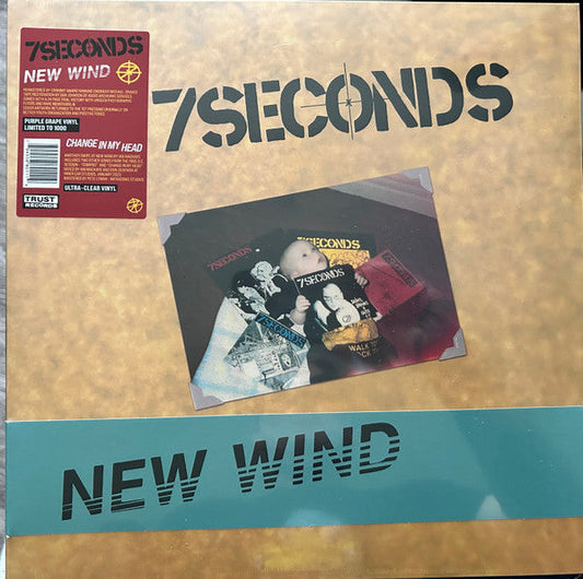 7 Seconds / New Wind / Change In My Head - 2LP PURPLE, CLEAR