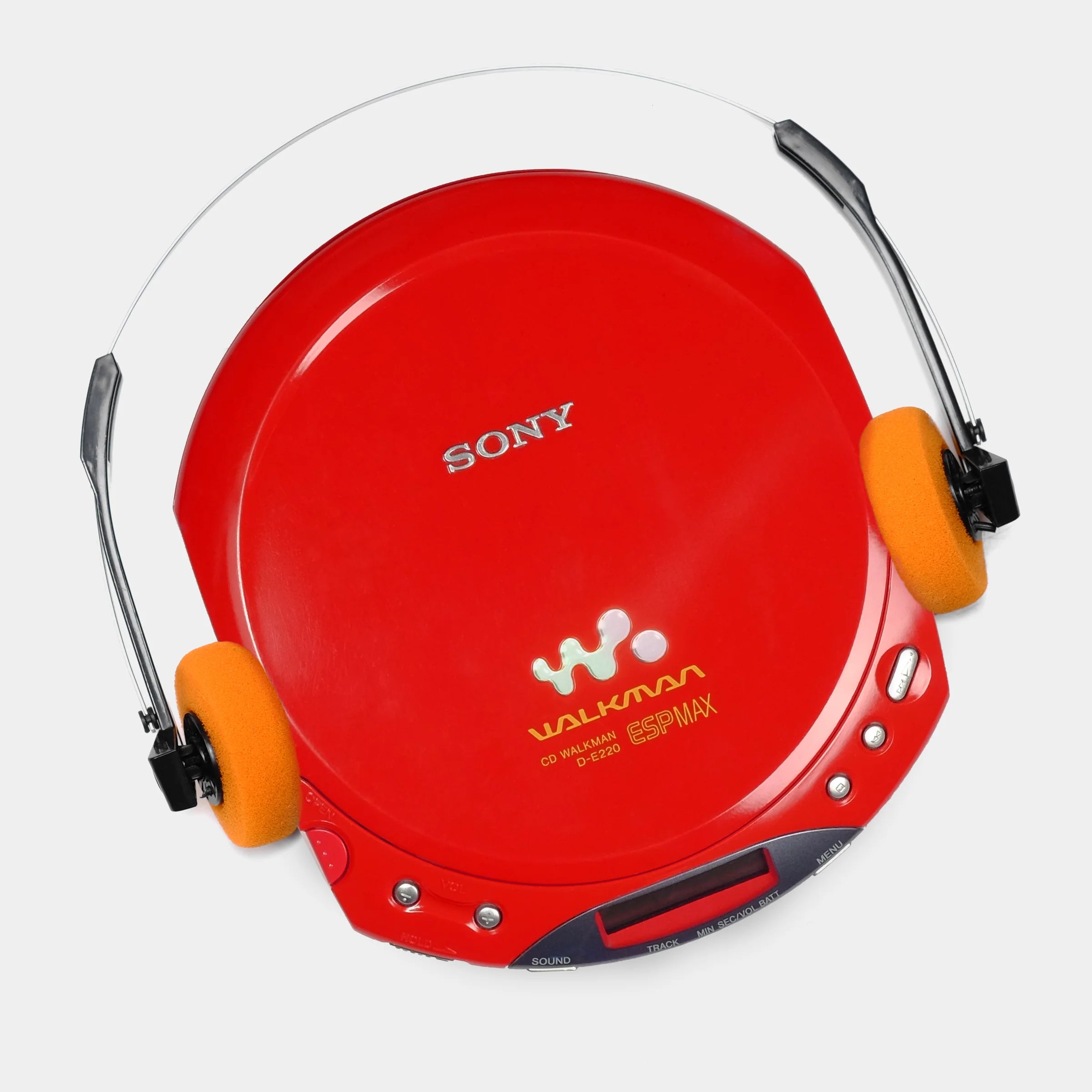 SONY CD WALKMAN D-E220 (Ferrari Red) – High Fidelity Vinyl SONY CD WALKMAN D-E220 (Ferrari Red) – High Fidelity Vinyl