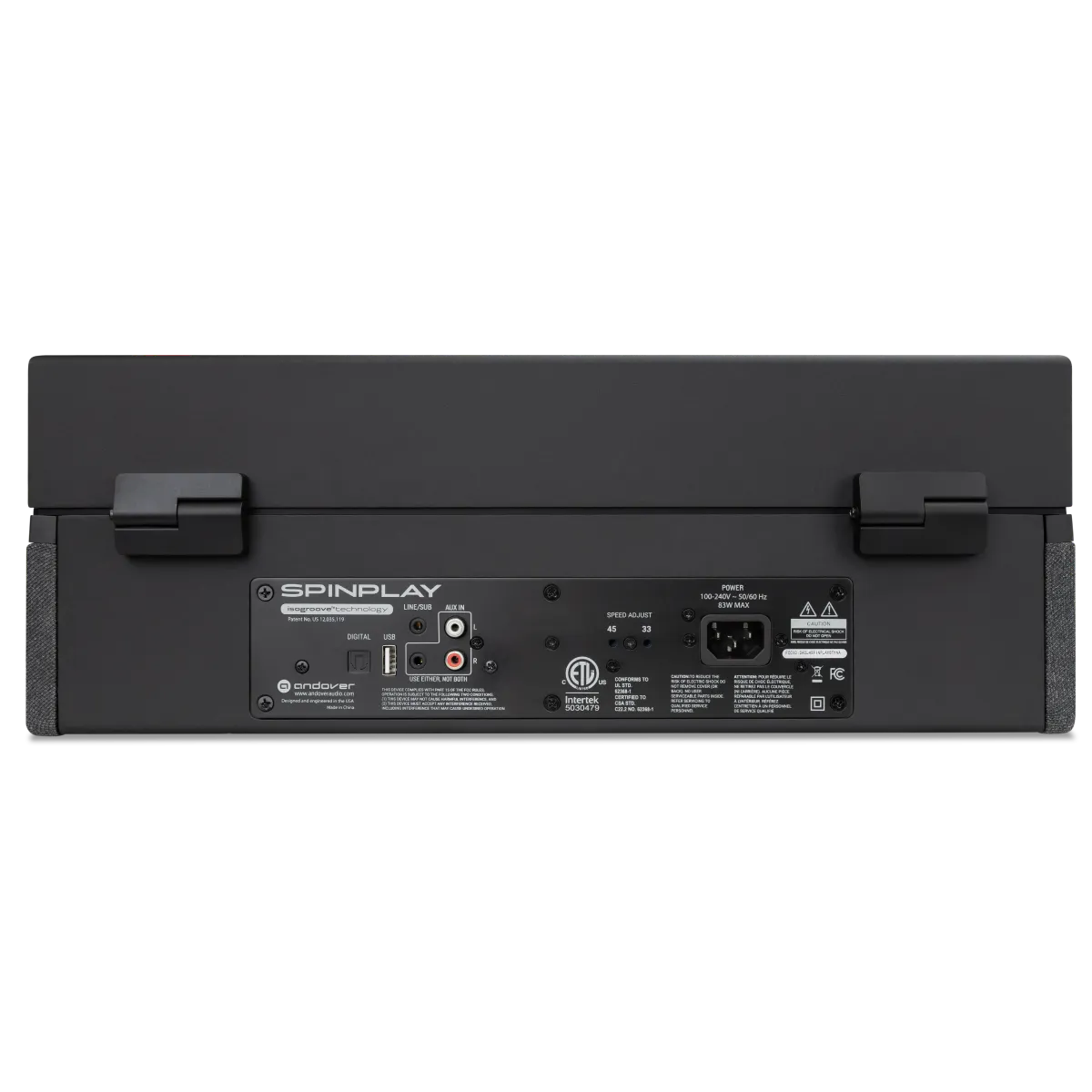 Andover Audio - SpinPlay - Black