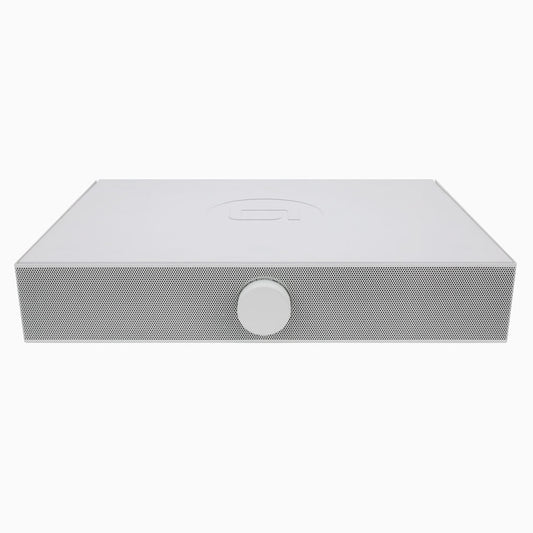 Andover Audio - SpinBase - Turntable Speaker with Bluetooth (White)