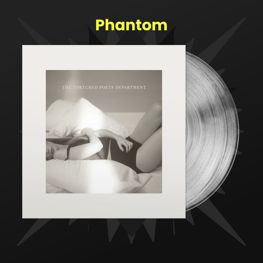 Taylor Swift - The Tortured Poets Department Vinyl - Phantom Clear