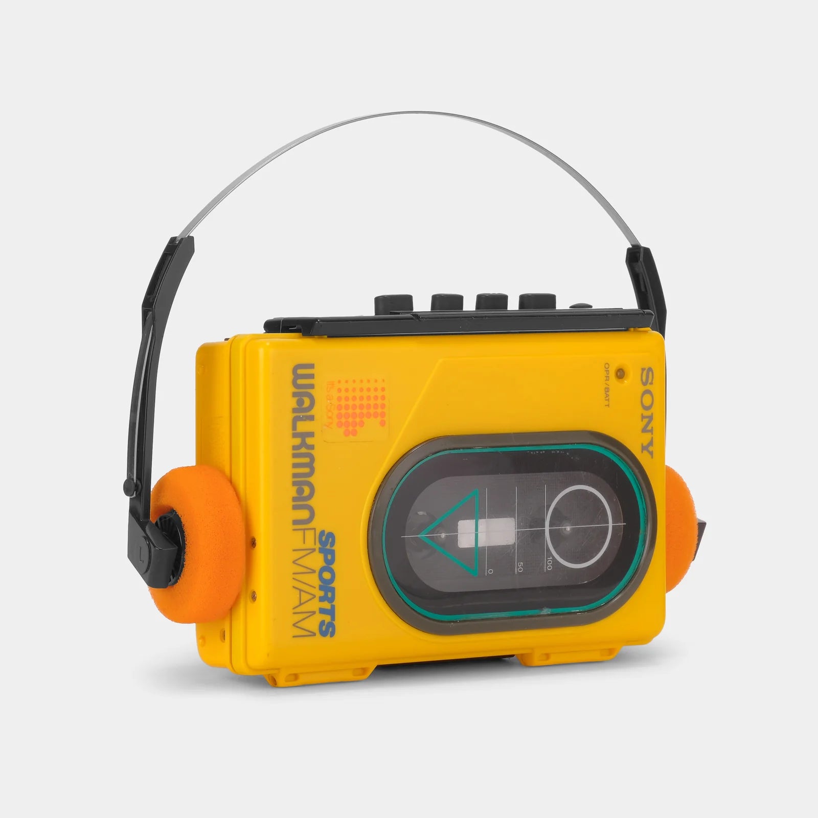 Sony Sports Walkman WM-F45 Yellow Portable Cassette Player – High ...