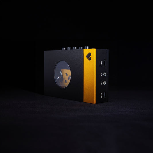 We Are Rewind - Portable Cassette Player - Black & Orange 2024 model
