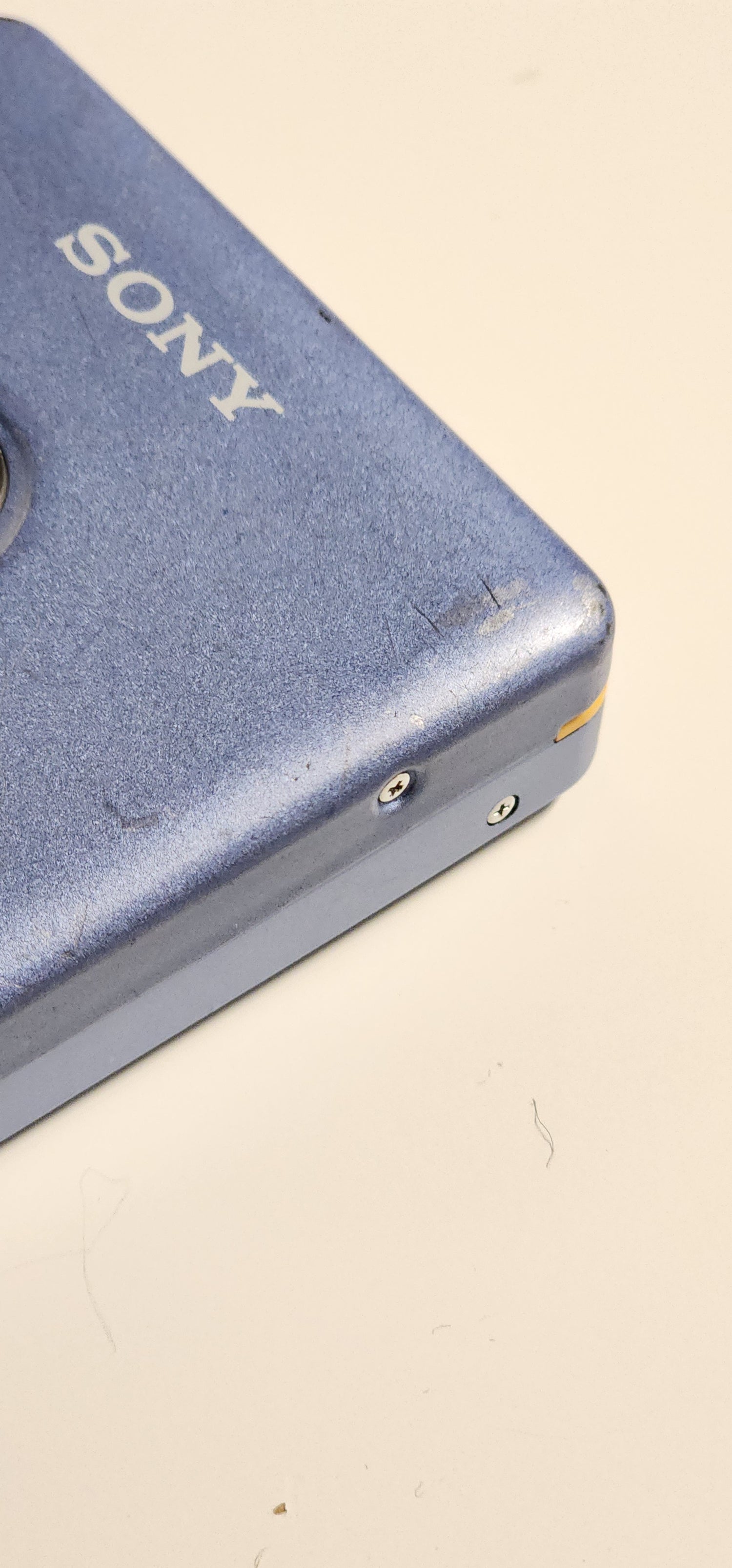 SONY WALKMAN WM-EX621 BLUE PORTABLE CASSETTE PLAYER A- grade)