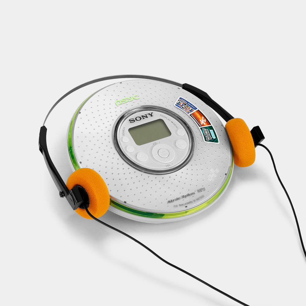 Sony D-NE320 PSYC MP3/ATRAC CD Walkman - Lime Green